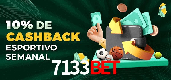 10% de bônus de cashback na 7133bet